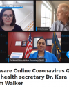 Read more about the article Delaware Online Coronavirus Q&A with Health Secretary Dr. Kara Odom Walker